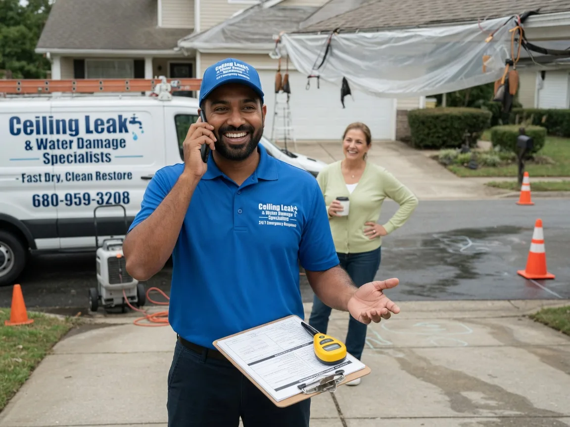 Ceiling Leak Cleanup Pendleton, OR FAQs